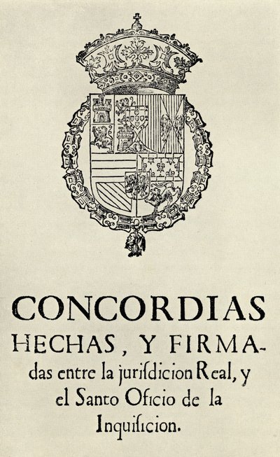 Agreement between Members of the Inquisition at Valencia, 1568, from 